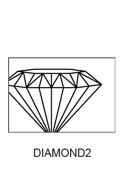 Modelo Diamond2 - App Woop Rugs, diseña tu alfombra.